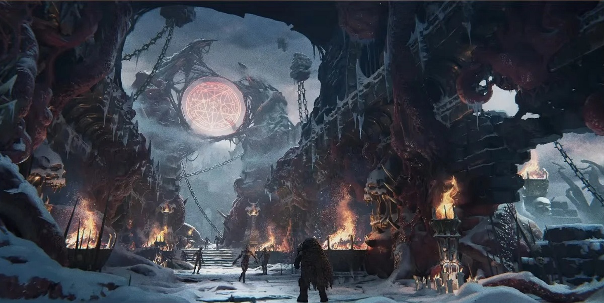 Konzeptkunst für die neue DOOM-Erweiterung: Mittelalter oder Dunkle Zeiten? Immersives Mittelalter: Neue DLC Konzeptkunst für DOOM