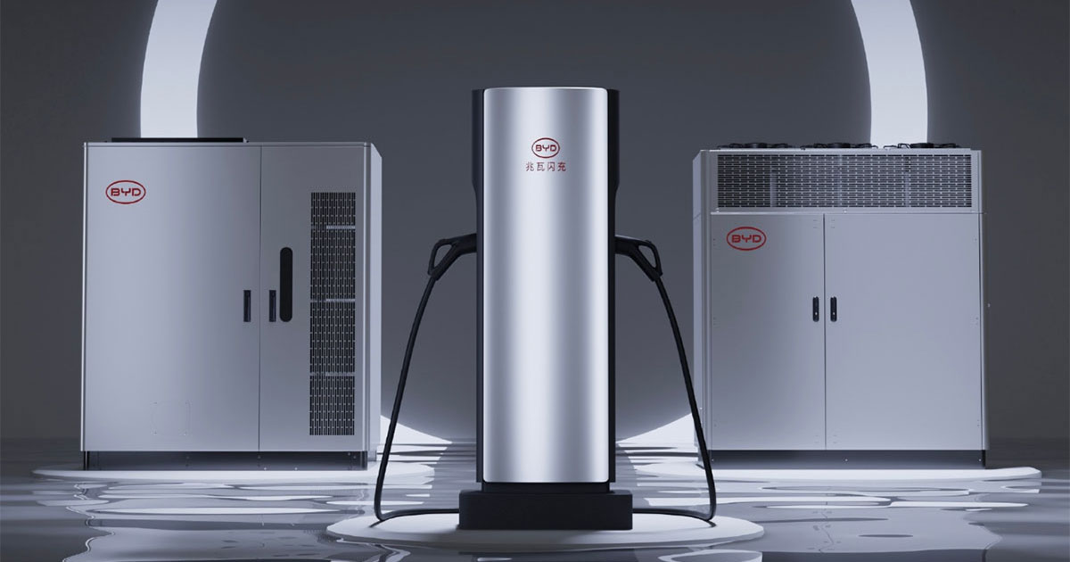 BYDs neueste Innovation: eine Ladestation am Puls des technologischen Fortschritts
