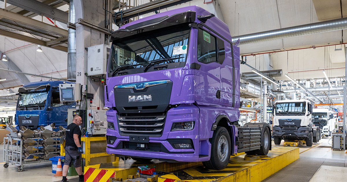 An vorderster Front des Transports: Modernste Technologie in MAN-Lkw Produktion von MAN-Lkw: Einblick in deutsche Ingenieurskunst