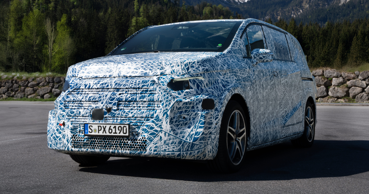 Mercedes-Benz testet einen geheimnisvollen VLE Prototyp