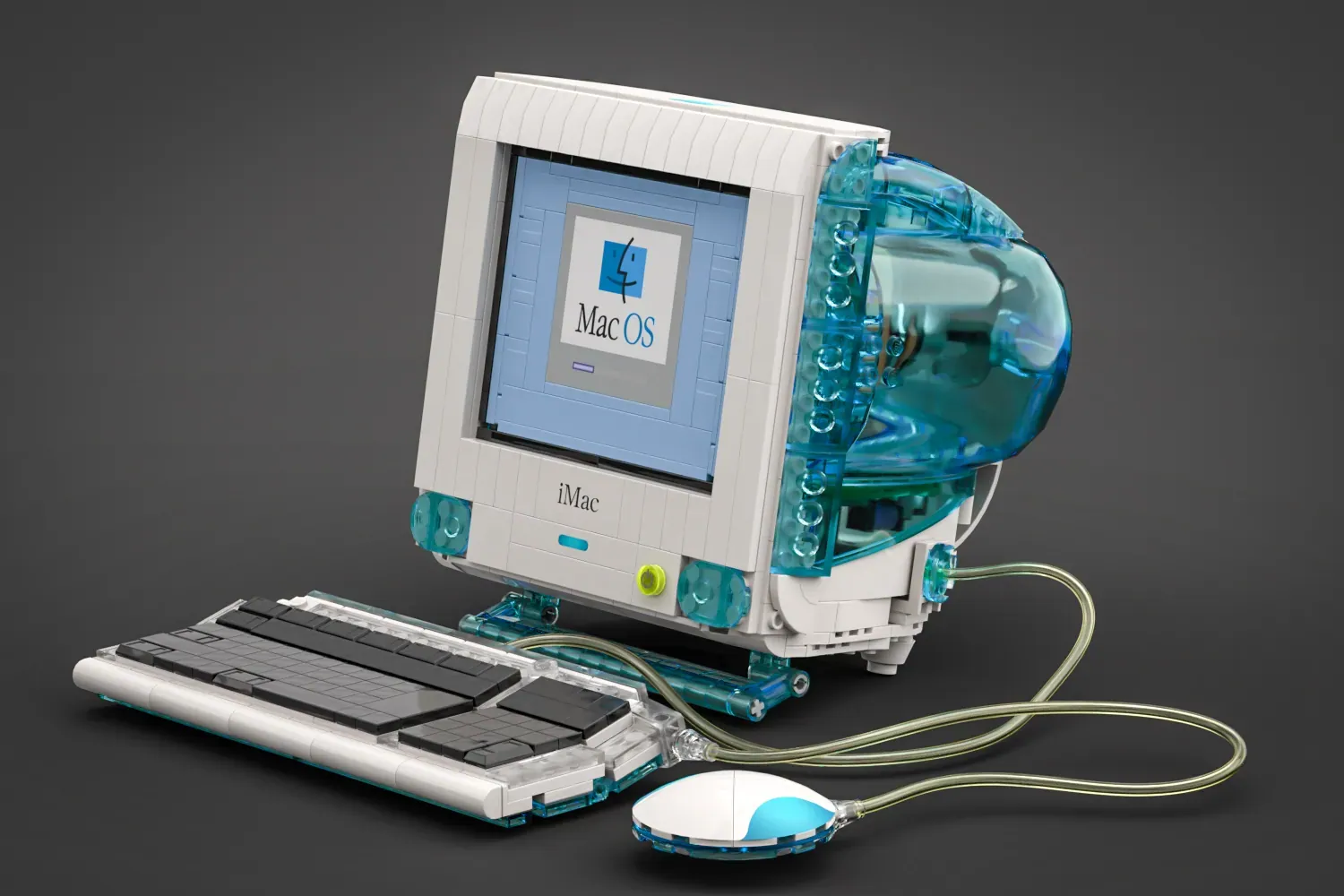 Stein für Stein: Der iMac G3 verwandelt sich in ein LEGO-Meisterwerk Nostalgie neu erleben: Der iMac G3 jetzt in LEGO-Form!
