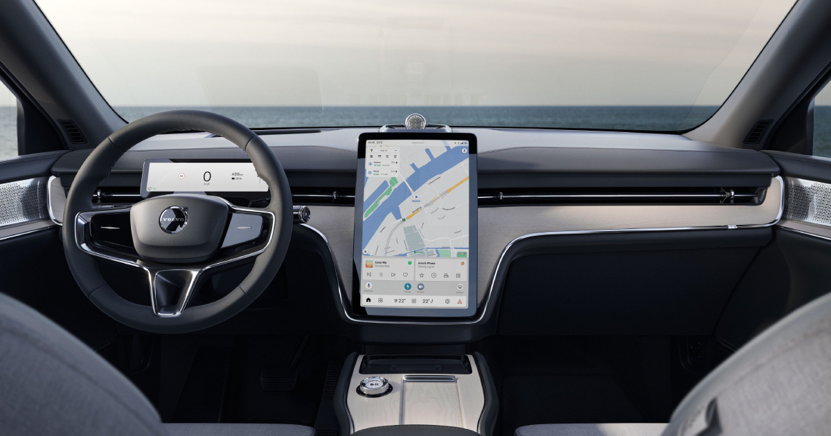 Das Fahrerlebnis von morgen heute: Volvo EX90 mit Android Automotive Volvo EX90: Android Automotive als neuer Maßstab in der Welt der Elektroautos