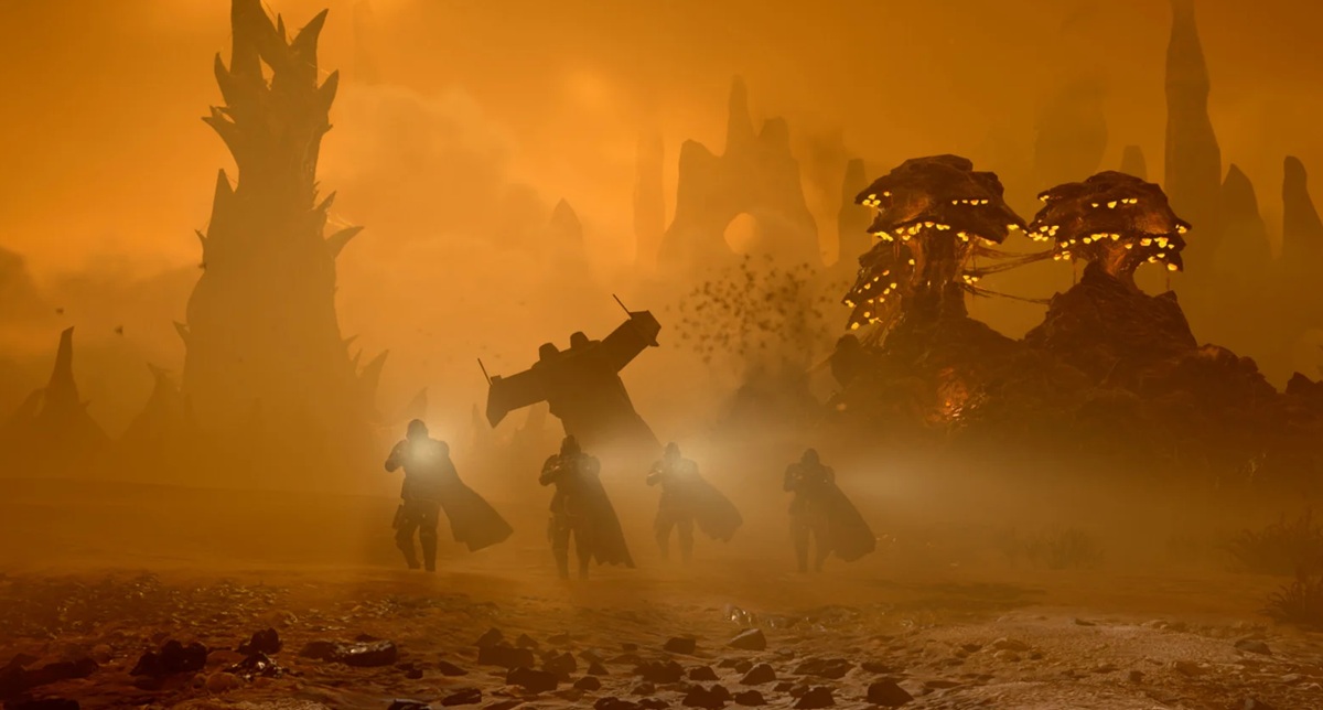 Screenshots von Helldivers 2: Was erwartet uns auf Planet Justice? Ein Blick auf Helldivers 2: Eintauchen in Chaos und Ungerechtigkeit