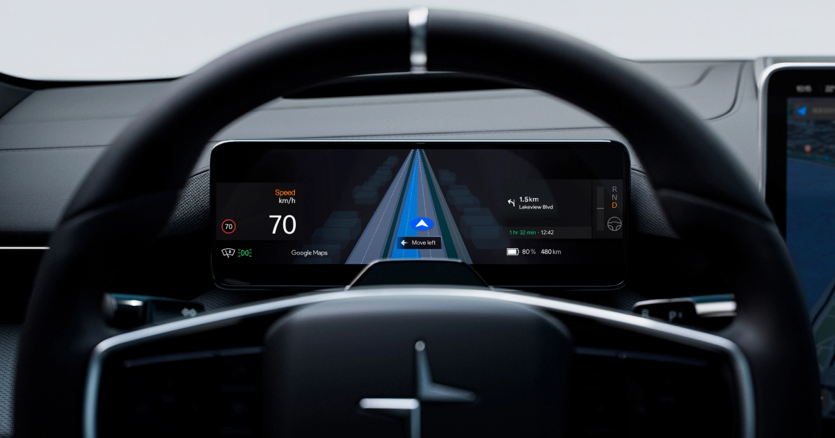 Fahrtrevolution: Künstliche Intelligenz auf einem 10,2-Zoll-Display