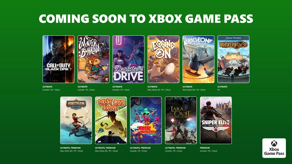 Was Abonnenten erwartet: Xbox Game Pass enthüllt seine November-Geheimnisse