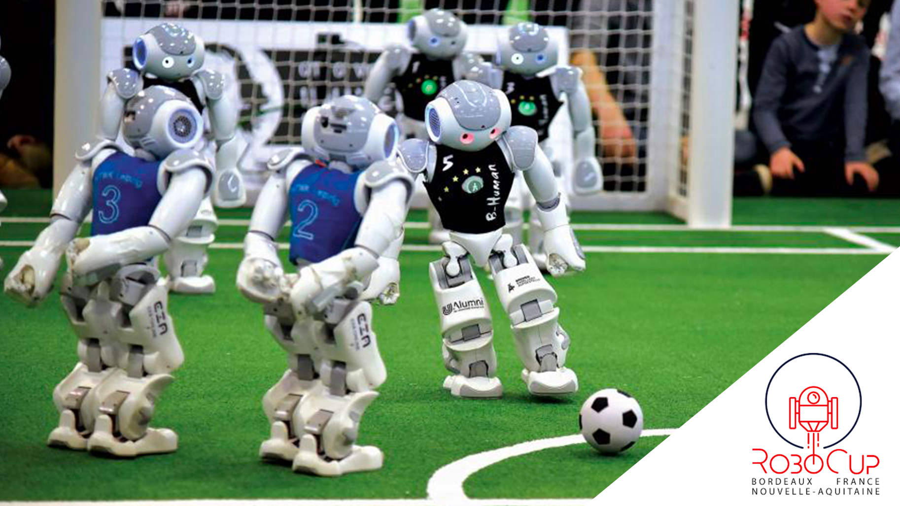 Spektakuläres Robofootball: wie eine Standardplattform das Spiel verändert
