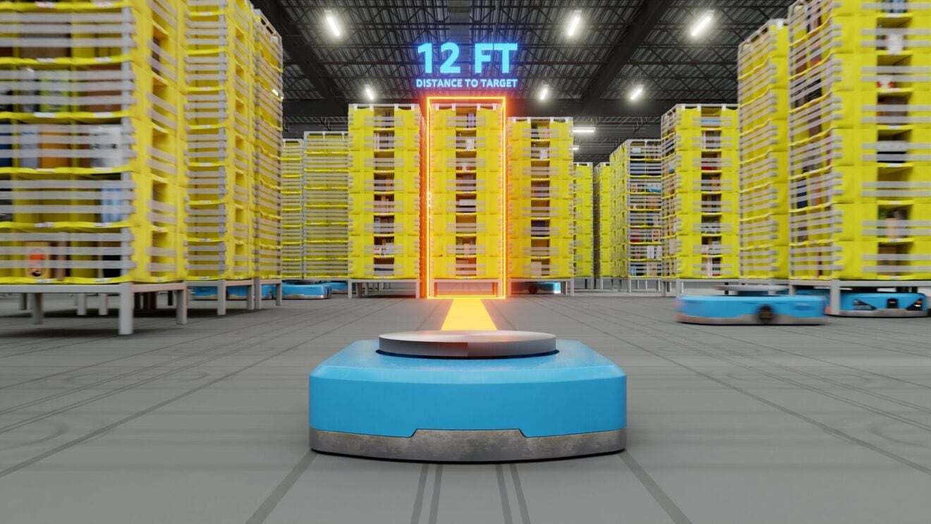 Technologie in Aktion: Roboter im Herzen der Lagerhäuser von Amazon Roboter im Amazon Lagerhaus: Eine Revolution in der Logistik