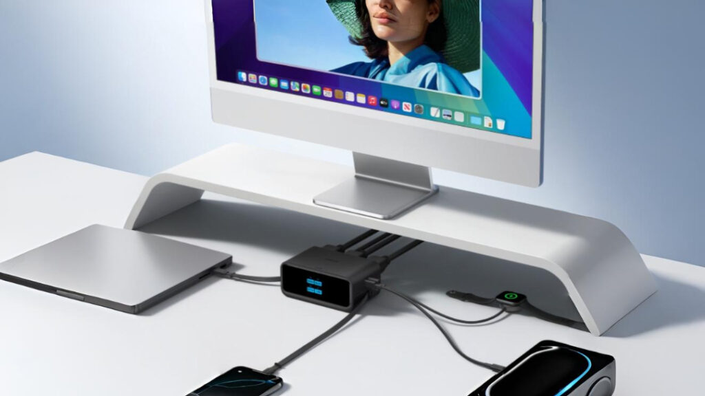 Anker: Innovative 7-in-1 kompakte Ladestation mit einziehbaren Kabeln
