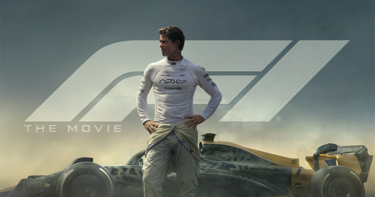 Ein exklusiver Blick auf das Poster für den Formel-1-Film F1: Erster Blick auf das Poster für den kommenden Film