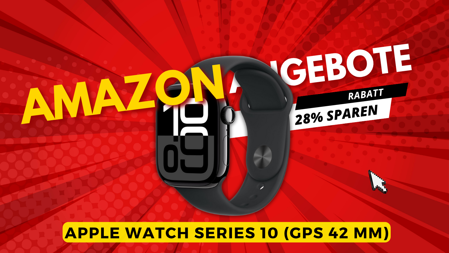Apple Watch Series 10 GPS 42mm – Sparen Sie 127€ bei diesem Premium-Deal! Apple Watch Series 10 GPS 42mm – Sparen Sie 127€ bei diesem Premium-Deal!