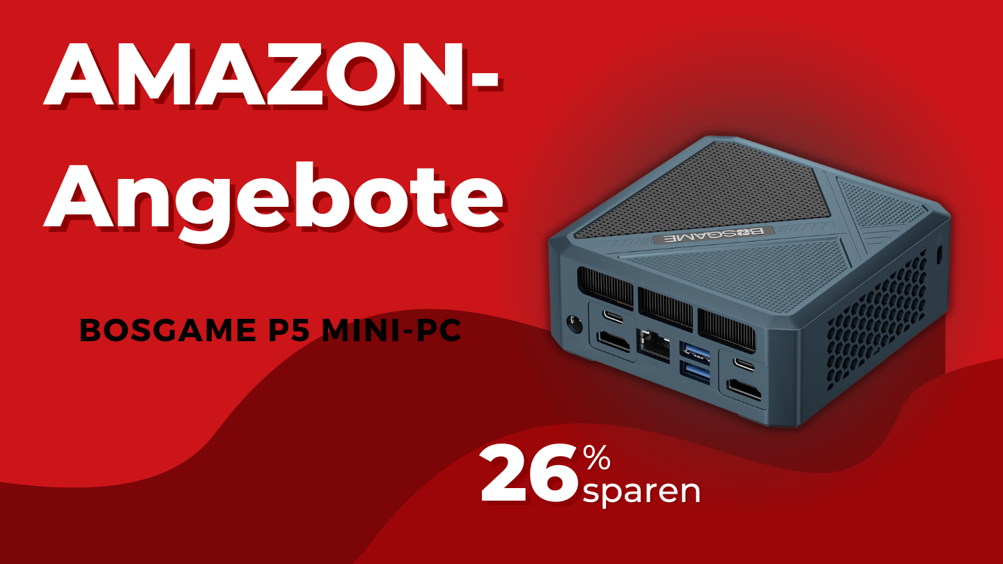 BOSGAME P5 Mini-PC – Kraftvolle 26% Preisreduktion verfügbar! BOSGAME P5 Mini-PC – Kraftvolle 26% Preisreduktion verfügbar!
