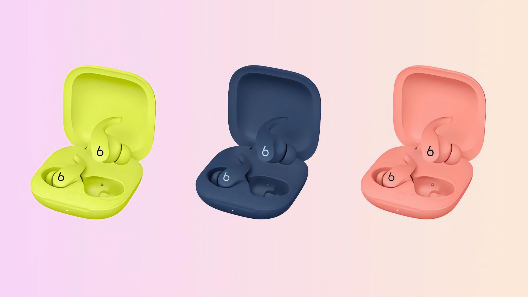 Beats Fit Pro in den neuen Farben Tidal Blue, Volt Yellow und Coral Pink bei Amazon erhältlich Beats Fit Pro in den neuen Farben Tidal Blue, Volt Yellow und Coral Pink bei Amazon erhältlich