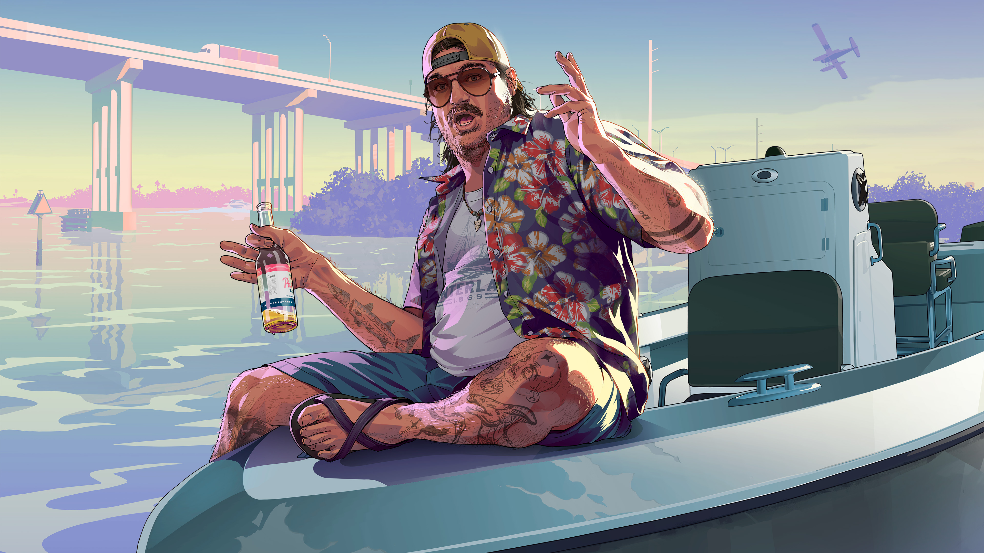 Grand Theft Auto VI: Erkundung des künstlerischen Ansatzes Erster Blick auf die Kunstwerke von Grand Theft Auto VI