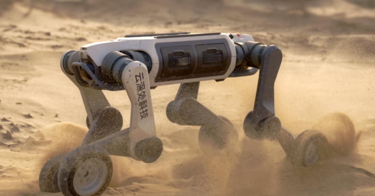 Deep Robotics Lynx M20: ein Roboterhund auf Rädern, der die Fracht der Retter transportiert (Video) Deep Robotics Lynx M20: ein Roboterhund auf Rädern, der die Fracht der Retter transportiert (Video)