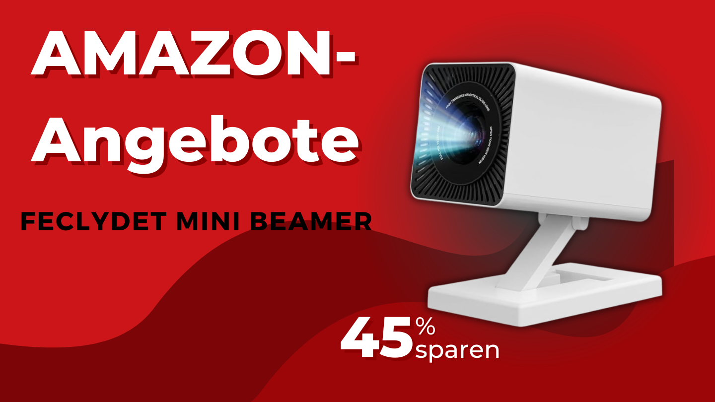 FECLYDET Mini Beamer: Kompakter 720P Heimkino-Projektor – Jetzt 50€ sparen! FECLYDET Mini Beamer: Kompakter 720P Heimkino-Projektor – Jetzt 50€ sparen!