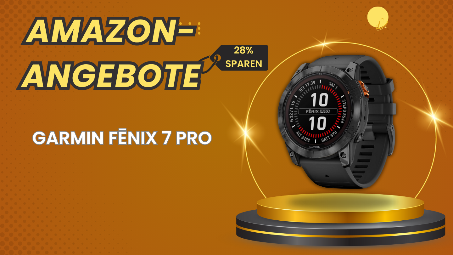 Garmin fēnix 7 Pro Solar Edition – Premium-Sportuhr mit 209€ Nachlass und 28% Rabatt! Garmin fēnix 7 Pro Solar Edition – Premium-Sportuhr mit 209€ Nachlass und 28% Rabatt!