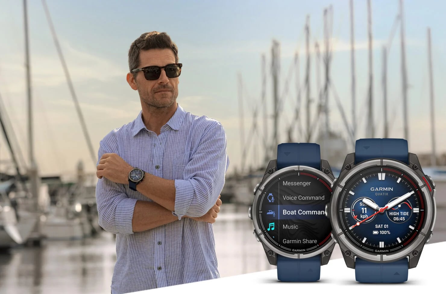 Navigieren Sie stilvoll über die Meere: Einführung der Garmin quatix 8 Garmin quatix 8: Enthüllung der ultimativen maritimen Smartwatch
