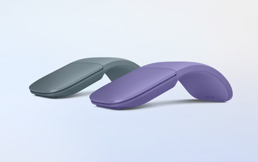 Vorbestellungen sind jetzt möglich: Surface Arc Mouse in den Originalfarben Violett und Ozean Übernehmen Sie die Kontrolle über Ihren Stil: Surface Arc Mouse in den neuen Farben Violet und Ocean