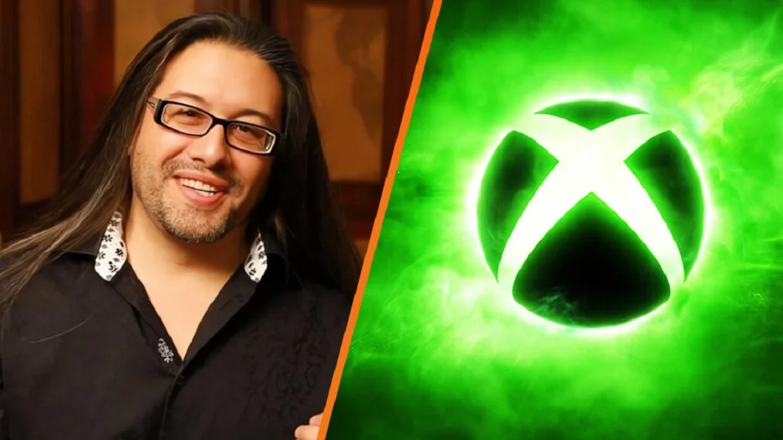 John Romero bricht heute mit einem Xbox-Symbol das Internet - die Intrige geht weiter John Romero: Warum posiert eine ikonische Doom-Figur mit einem Xbox-Symbol?