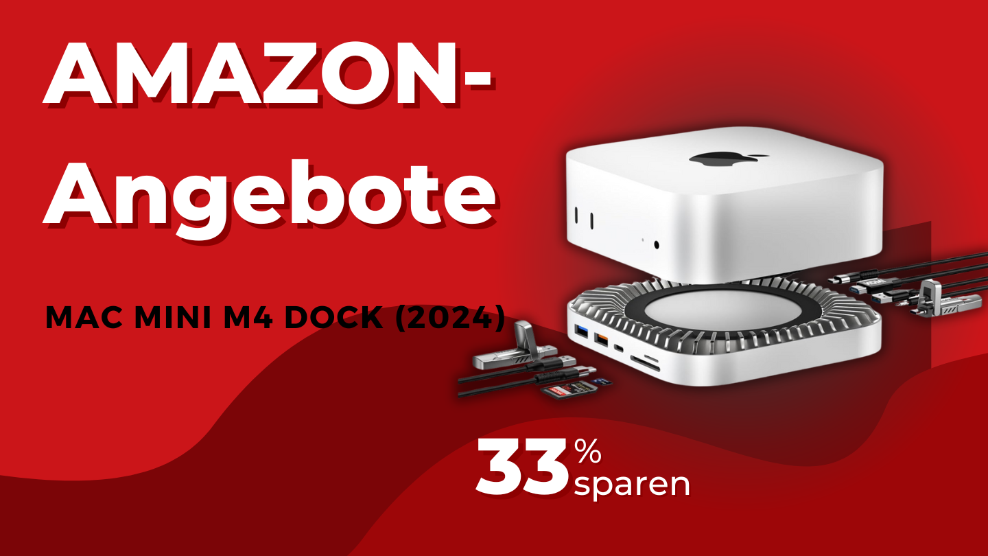 Mac Mini M4 Dock 10-in-1 Hub mit 33% Preisnachlass – Erweitere deinen Mac für nur 79,99€! Mac Mini M4 Dock 10-in-1 Hub mit 33% Preisnachlass – Erweitere deinen Mac für nur 79,99€!