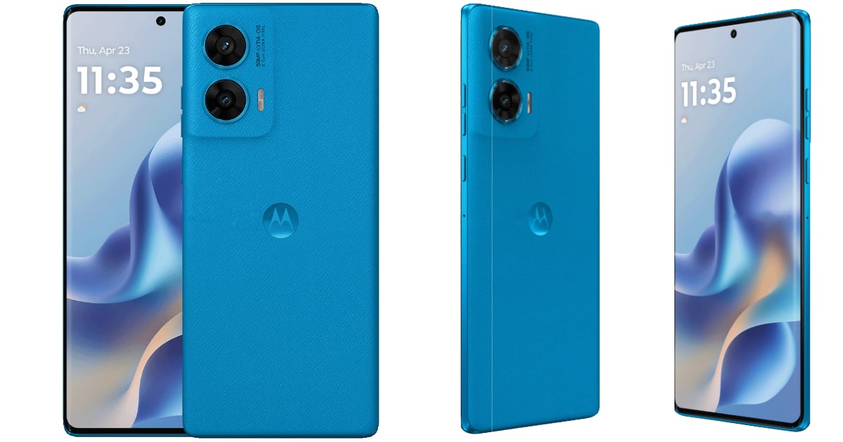 Moto G96 5G Renderings geleakt: Überblick über das Äußere Neuer Rendering des Moto G96 5G: Erste Details zum Design