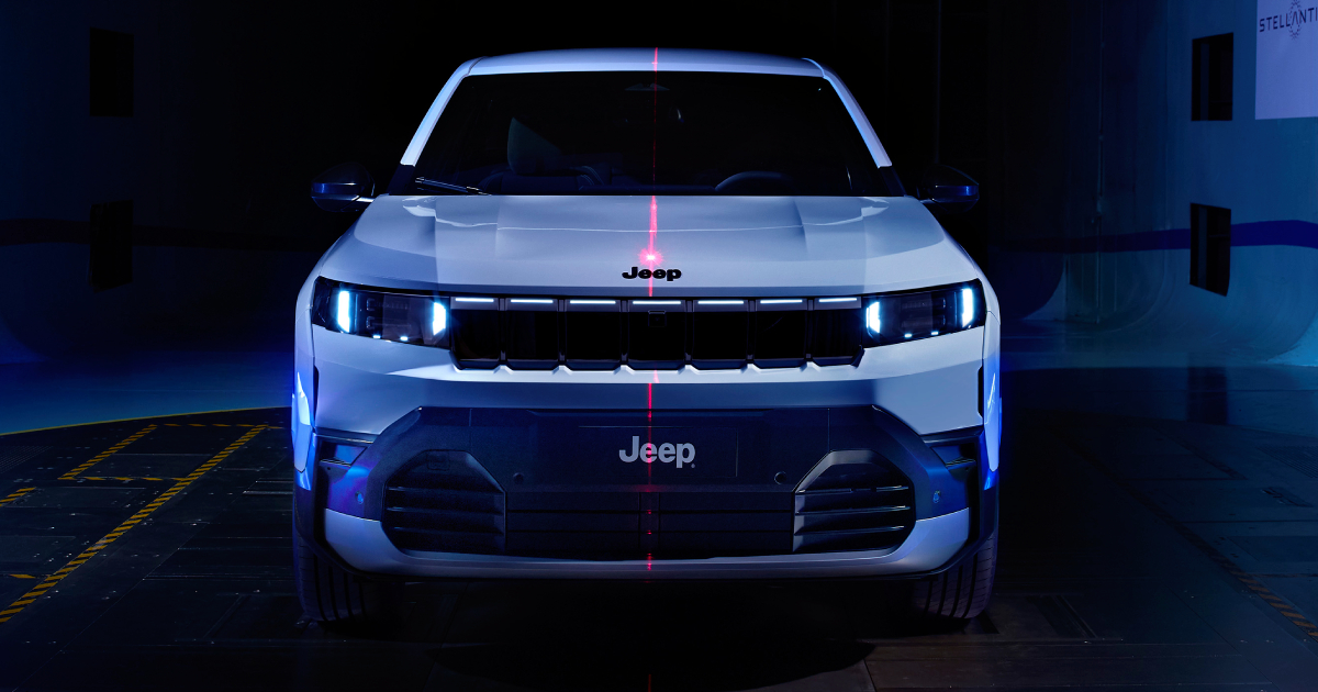 Die Grenzen testen: Der neue Jeep Compass im Windkanal Aerodynamische Evolution: Neuer Jeep Compass in Windwiderstandstests