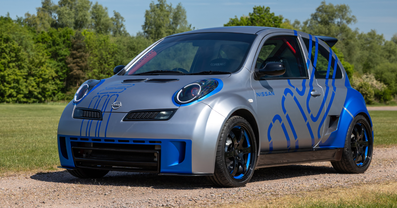 Potenz und Retro-Stil: So ist der Nissan Micra 350SR Restomod Nissan Micra 350SR Restomod: Historia y Futuro se Fusionan