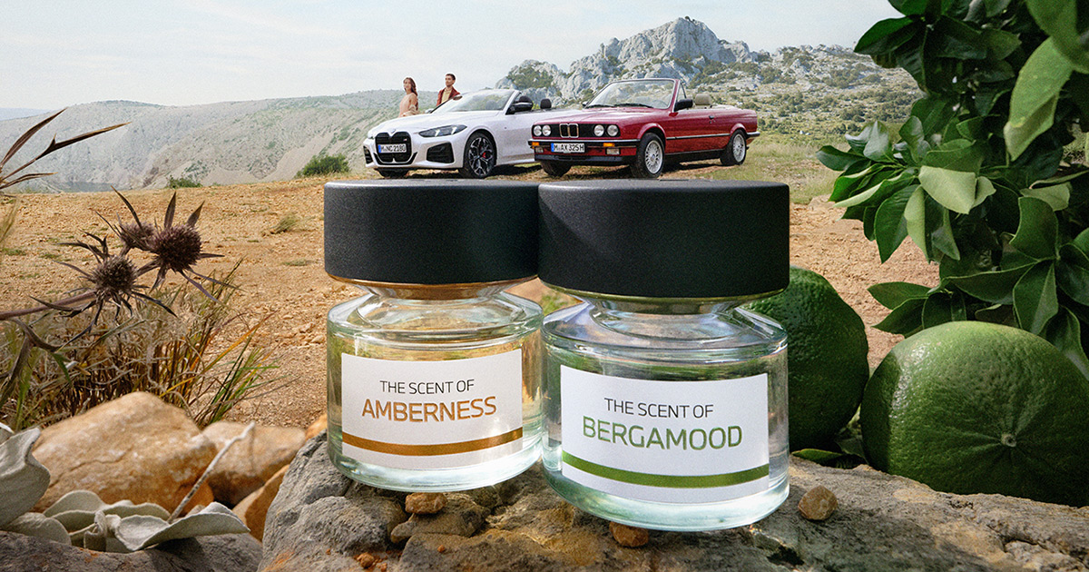 Flavour of Speed: BMW bringt Amberness und Bergamood auf die nächste Stufe BMW präsentiert: Amberness und Bergamood - die Geschmacksrevolution in der Automobilbranche
