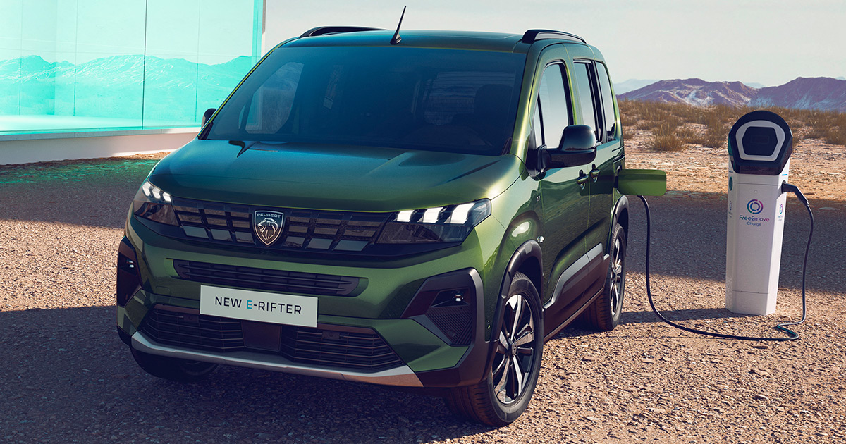 Die elektrische Revolution von Peugeot beginnt mit dem Nuevo E-Rifter Entdecken Sie die Zukunft mit dem Peugeot E-Rifter: Elektrisch innovativ auf jedem Kilometer