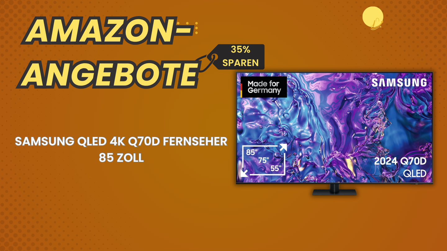 Samsung QLED 4K Q70D 85 Zoll TV – Gigantische 35% Kostensenkung! Samsung QLED 4K Q70D 85 Zoll TV – Gigantische 35% Kostensenkung!