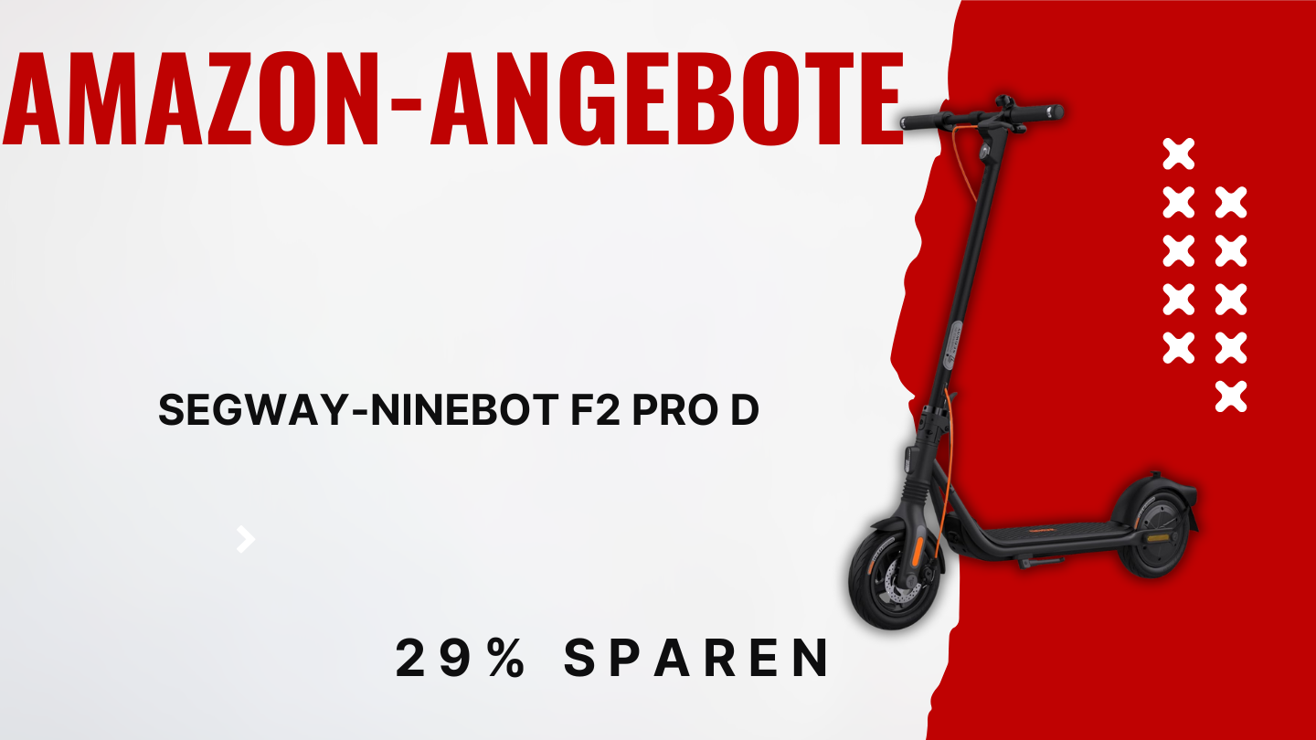Segway-Ninebot F2 Pro D E-Scooter – Jetzt 190€ sparen auf Amazon! Segway-Ninebot F2 Pro D E-Scooter – Jetzt 190€ sparen auf Amazon!