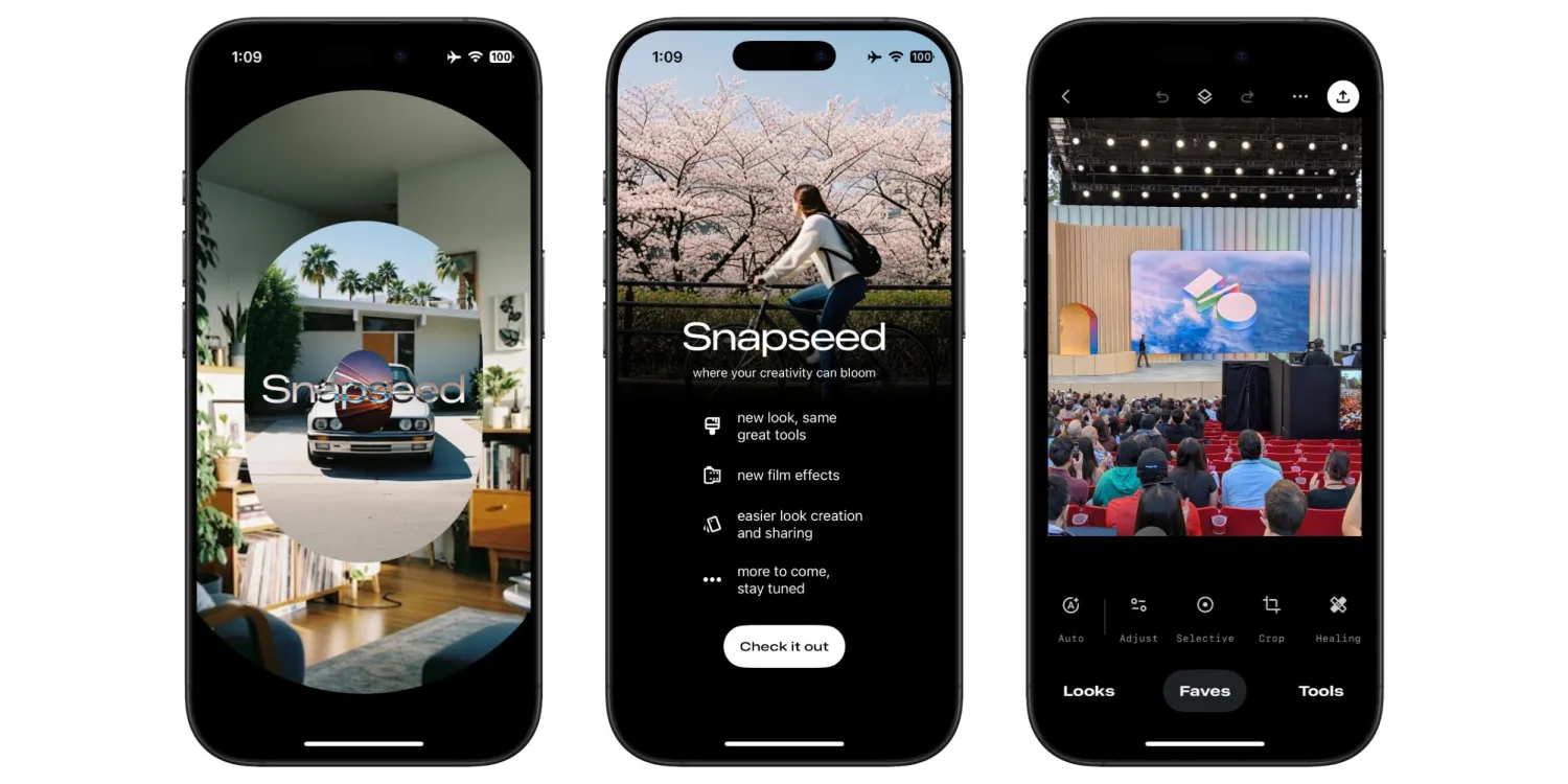 Snapseed ist zurück: neue Version 3.0 ist bereits auf dem iPhone