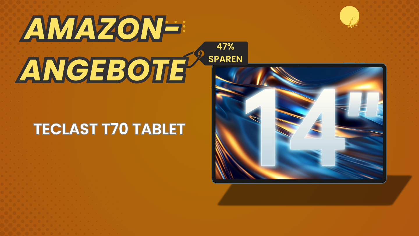 TECLAST T70 Tablet 14 Zoll mit 47% Mega-Rabatt – Android 14 Powerhouse zum Schnäppchenpreis! TECLAST T70 Tablet 14 Zoll mit 47% Mega-Rabatt – Android 14 Powerhouse zum Schnäppchenpreis!
