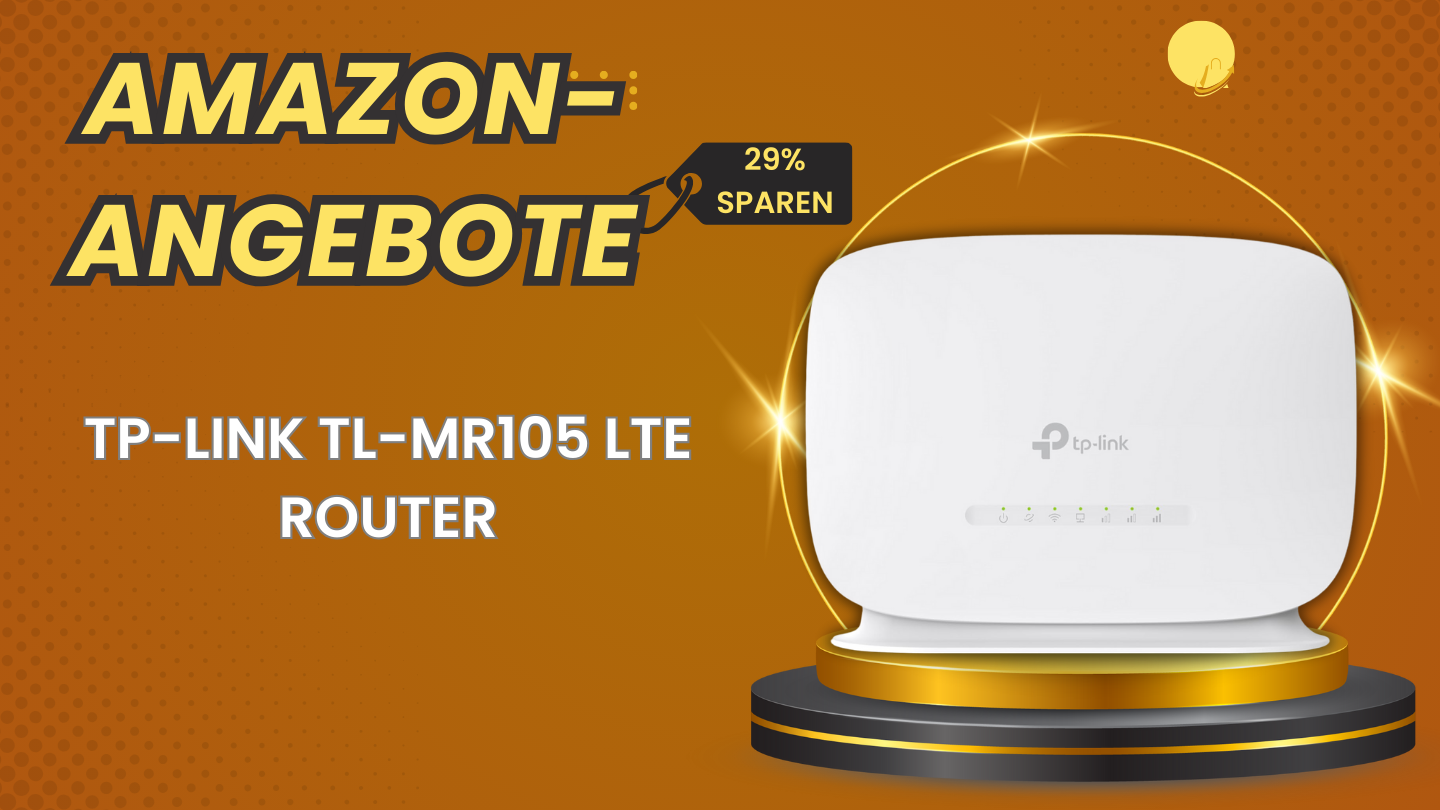 TP-Link TL-MR105 LTE Router – Mobiles Internet mit 15€ Vorteil sichern! TP-Link TL-MR105 LTE Router – Mobiles Internet mit 15€ Vorteil sichern!