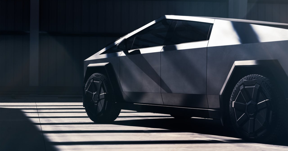 Tesla Cybertruck Illustrationen: die Zukunft des Designs am Rande von Sci-Fi