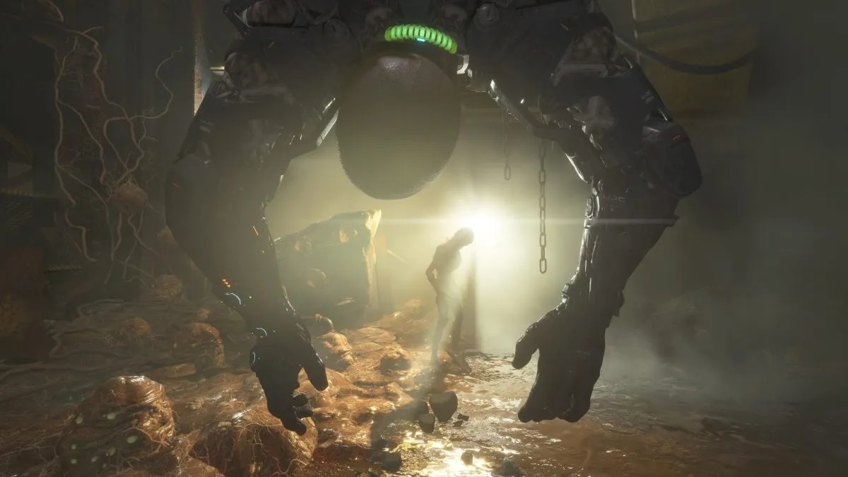 Wie Angst erzeugt wird: Eintauchen in die künstlerische Welt von The Callisto Protocol Kunst aus The Callisto Protocol: Ein Blick hinter die Kulissen der Herstellung von Weltraumhorror