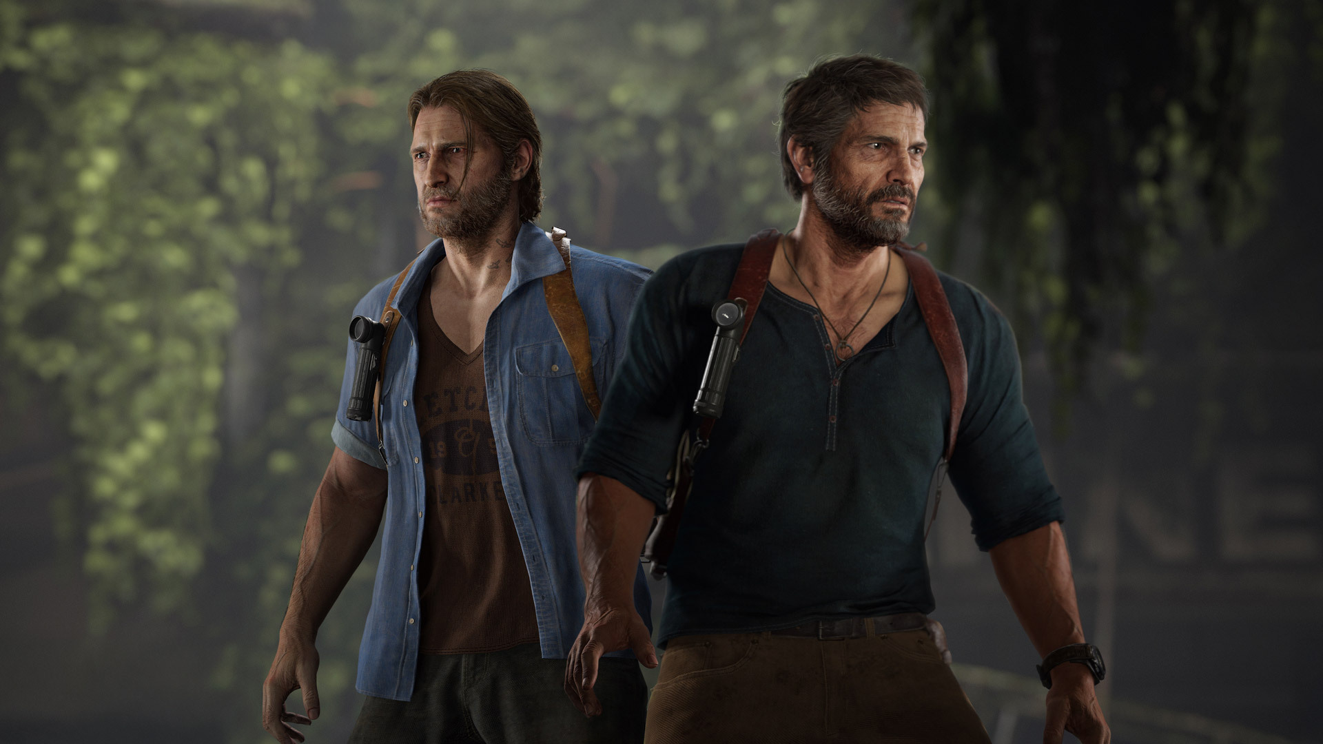 Eine neue Reise für Joel und Tommy: Kostüme aus der Welt von Uncharted Von The Last of Us zu Uncharted: Wie Joel und Tommy zu den Drake-Brüdern werden