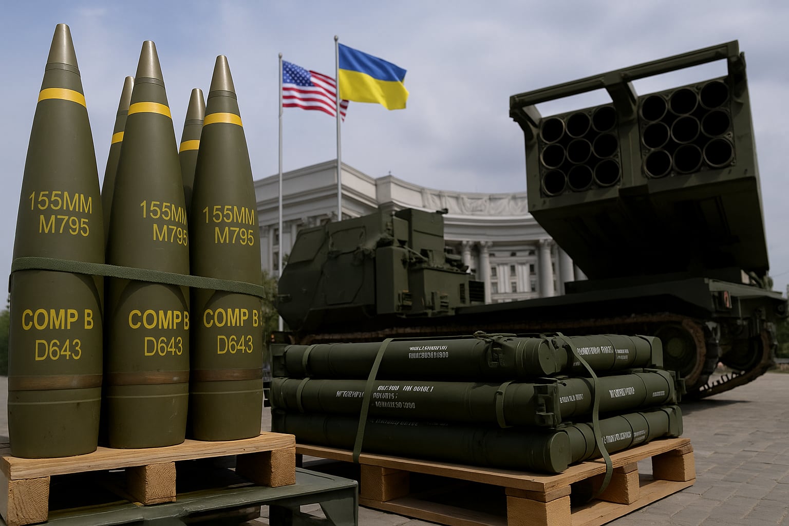 Die Geschosse kommen: Die USA setzen Waffenverkäufe an die Ukraine nach einer Pause fort Die Geschosse kommen: Die USA setzen Waffenverkäufe an die Ukraine nach einer Pause fort