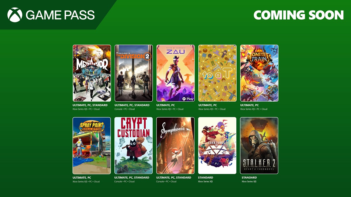 Eine Auswahl neuer Spiele für den Xbox Game Pass: Hitveröffentlichungen sind hier! Große Updates und neue Spiele: Was erwartet uns im Xbox Game Pass?