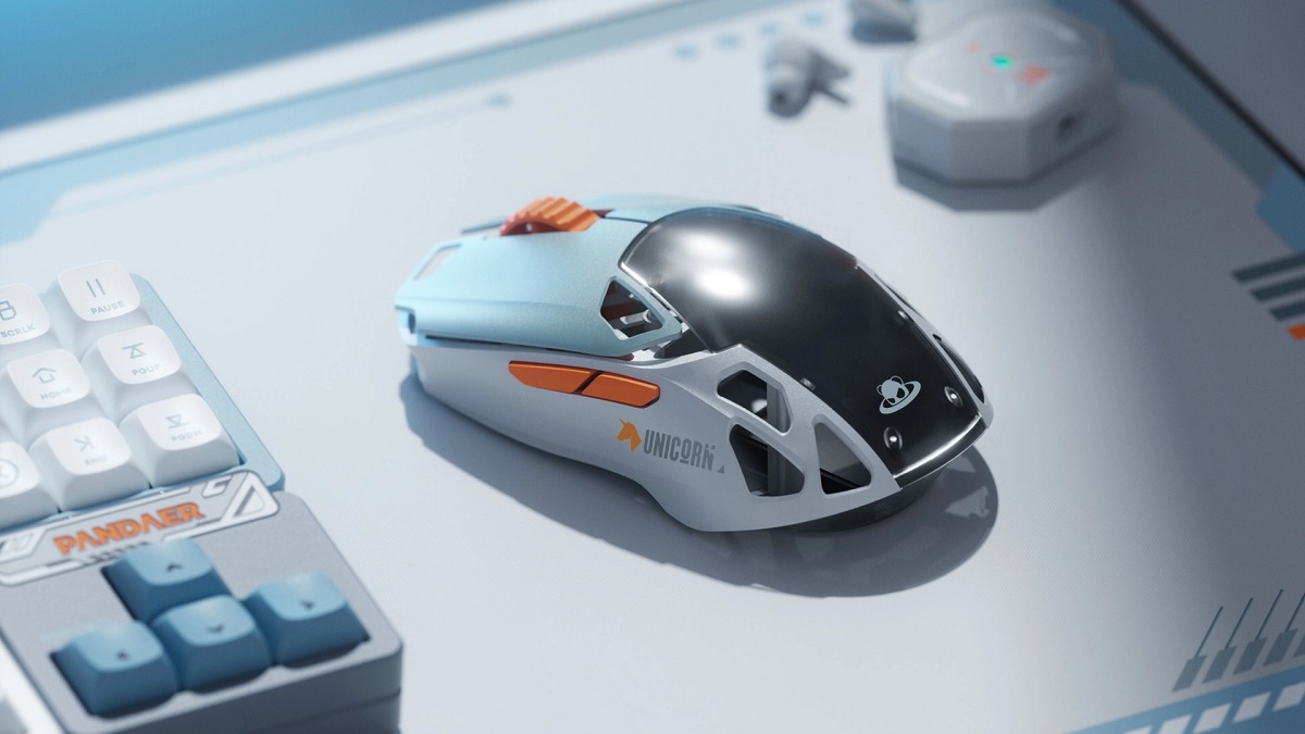 Erleben Sie den Umgang mit der PANDAER Hightech-Maus PANDAER: eine bahnbrechende Maus mit einzigartigen Eigenschaften