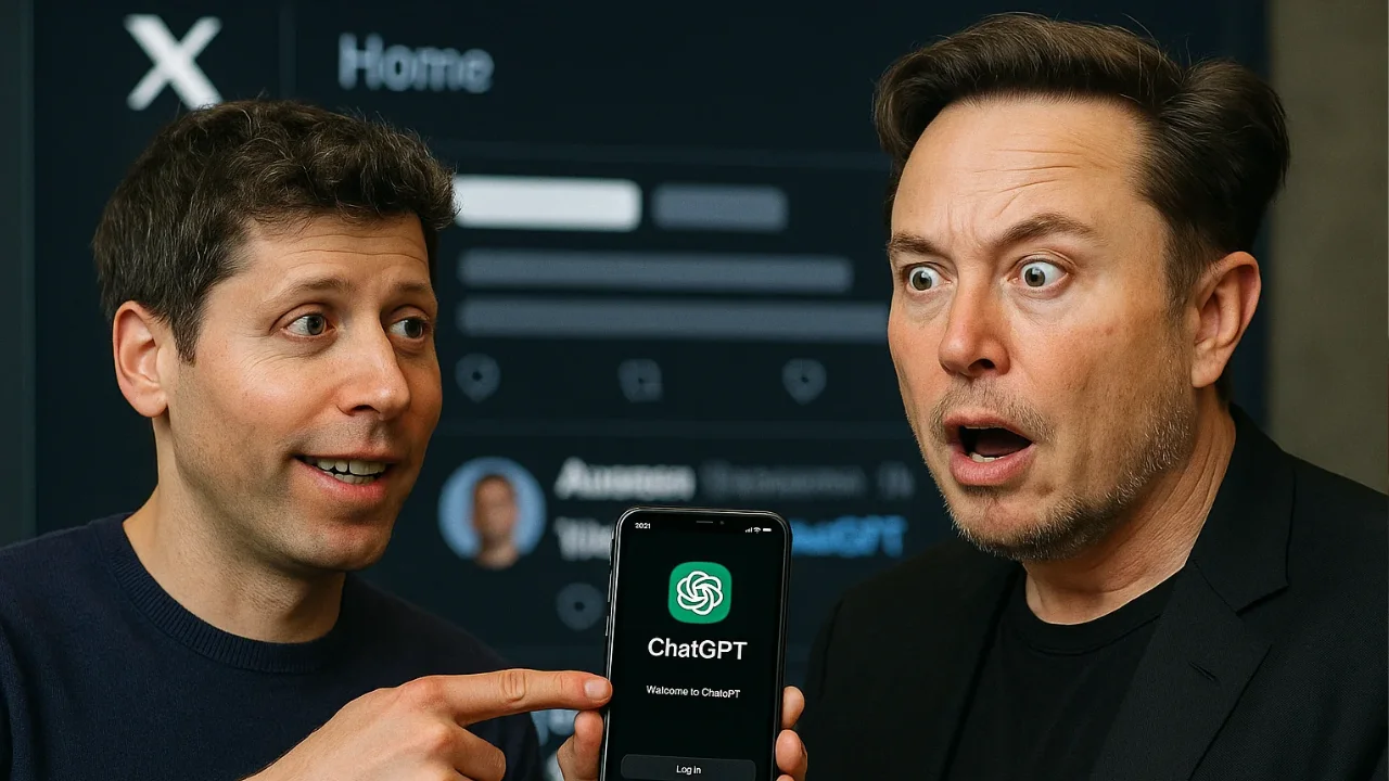 Sam Altman provoziert Ilon Musk, Apple bleibt im Schatten Ilon Musk und Sam Altman: Kampfkommentar in der Tech-Welt
