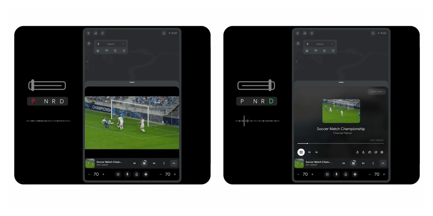 Video und Audio zur gleichen Zeit: Google aktualisiert Android Auto Google erweitert die Möglichkeiten von Android Auto: Video und Audio im Duo