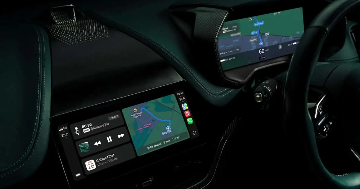 Wie Aston Martin Apple CarPlay Ultra in seine Autos bringt Aston Martin: Eine technologische Chance für Apple CarPlay Ultra