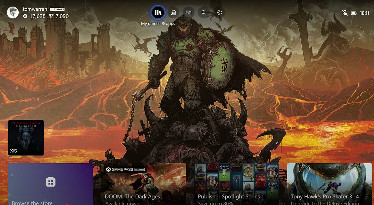 Erste Bilder der überarbeiteten Xbox-Oberfläche: Was erwartet die Spieler? Ein Blick auf das Neue: Screenshot der neu gestalteten Xbox-Oberfläche