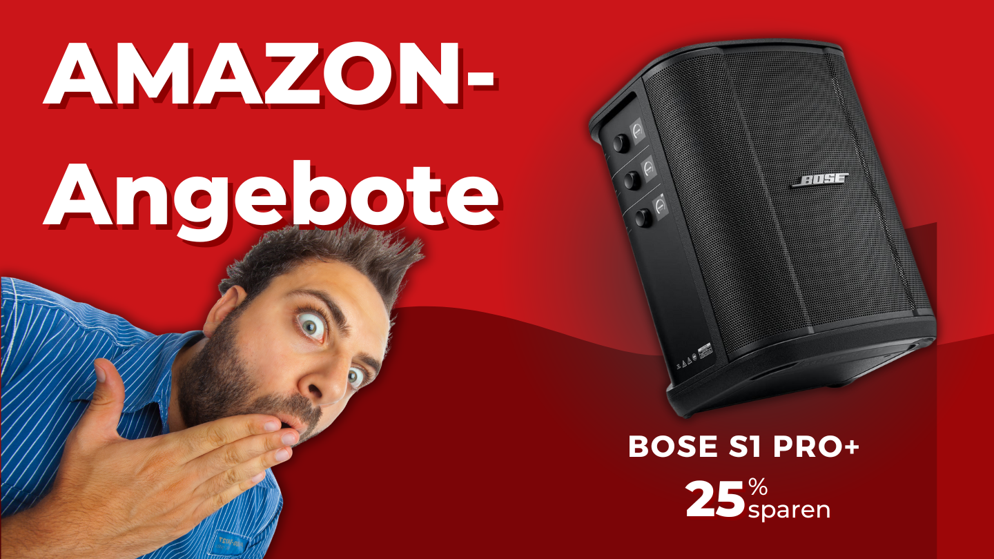 Bose S1 Pro+ Tragbares PA-System – Jetzt 25% reduziert!