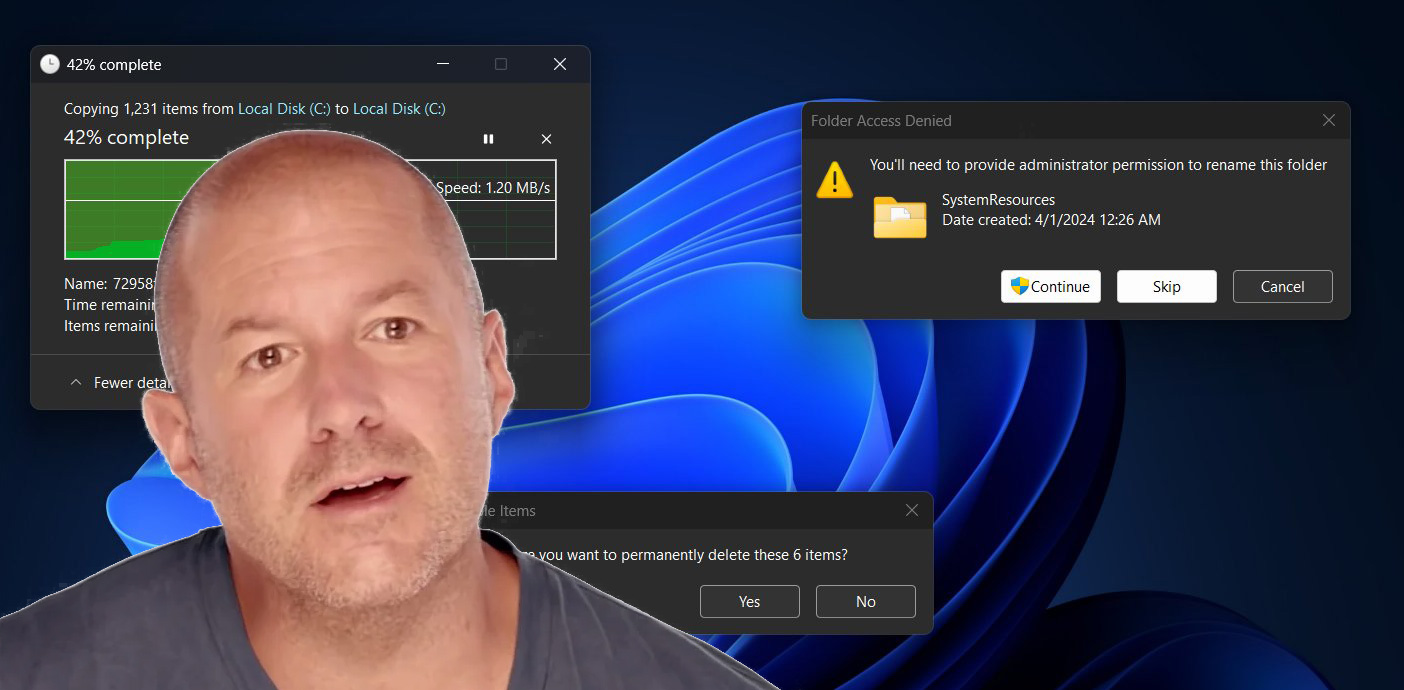 Joni Ive lobt Microsofts Meisterschaft im Detail
