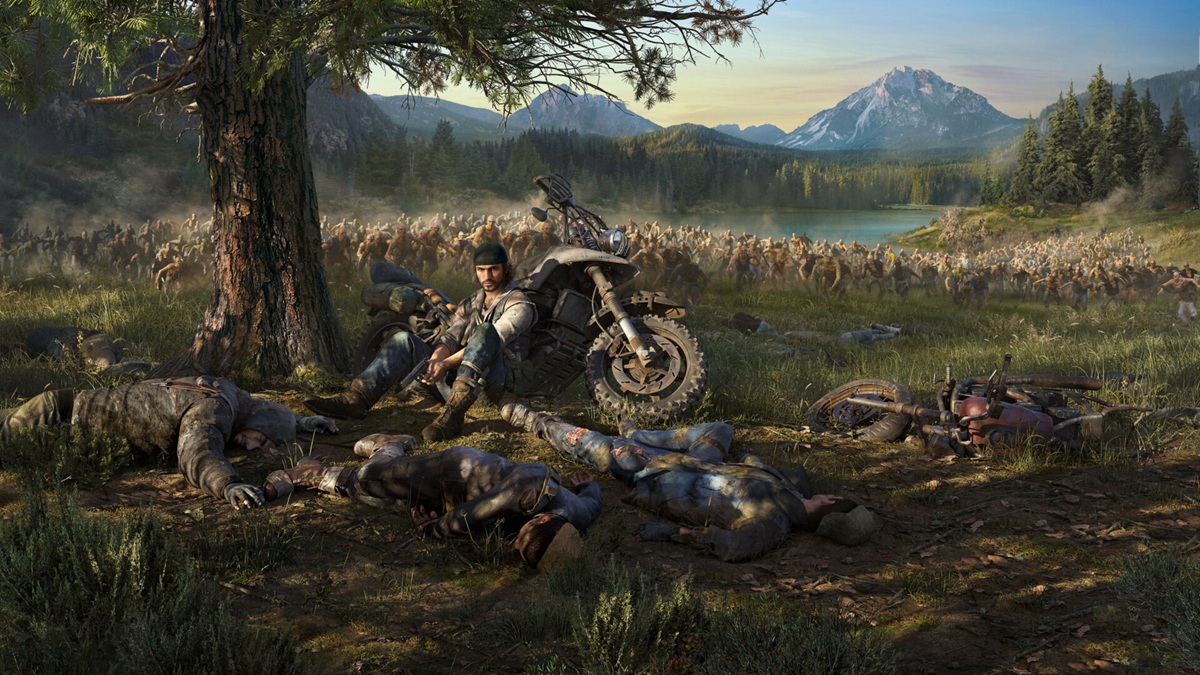 Erkundung des visuellen Universums des Spiels Days Gone Inspirierende Stücke aus der Welt von Days Gone