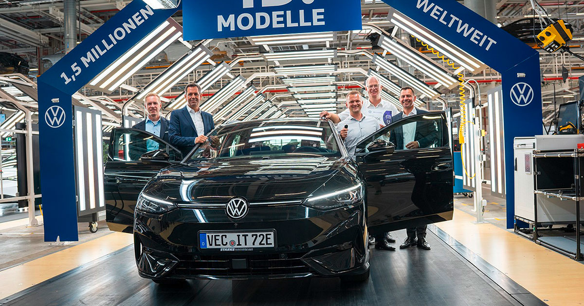 VW ID.7 Tourer Pro Jubiläum: Eine neue Ära hat im Emden-Werk begonnen