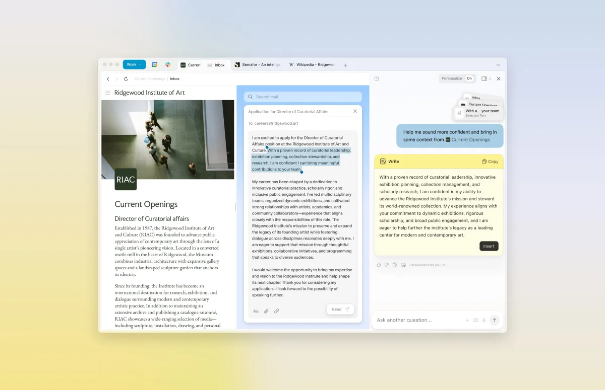 Das Potenzial von Dia freisetzen: neue AI-gestützte Funktionen Ein kurzer Blick auf Dia: AI-Funktionen in Aktion