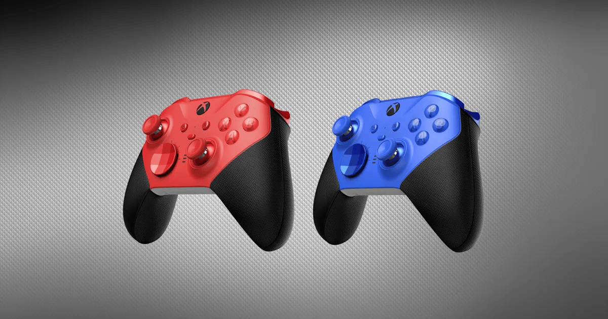 Microsoft kündigt blaue und rote Versionen von Xbox Elite Series 2 Controllern an